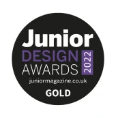 Junior Design Awards 2022 gold winner logo