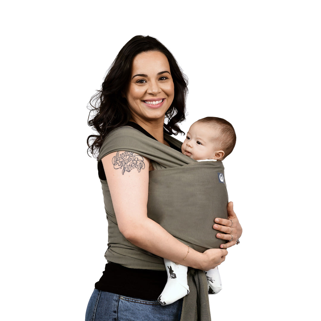 Stretchy Baby Wrap Pure Tencel™ | Forest Green