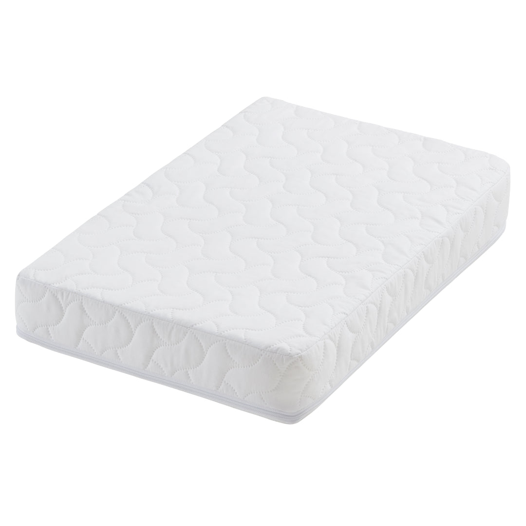 Hera Junior Bed Extension Mattress cut out image from above and at an angle
