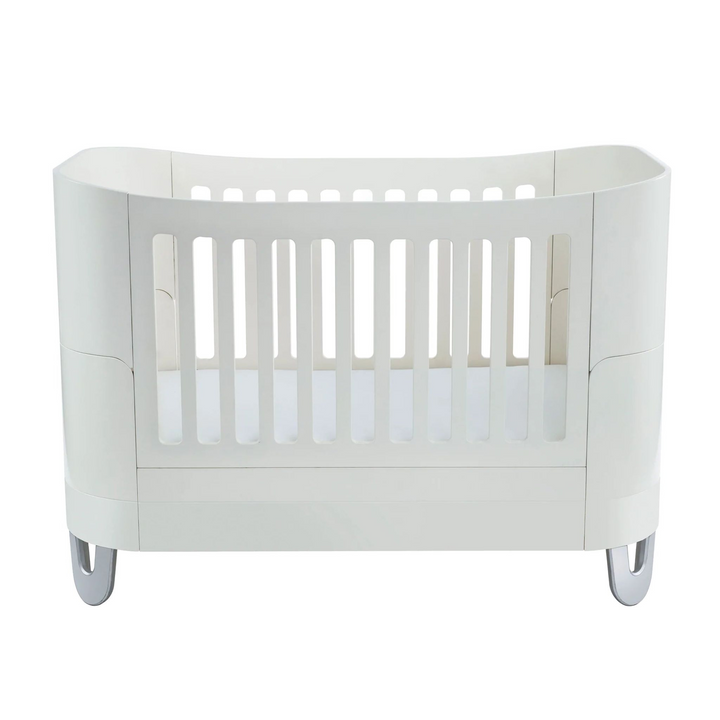 Gaia Baby Serena Real Wood Furniture made with baby safe toxin free paint nursery furniture room set including co-sleep crib adapter kit, cot bed and dresser in all white